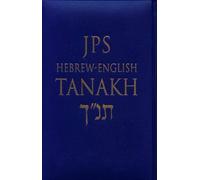 Jewish Publication Society JPS Hebrew-English TANAKH (Tapa dura)