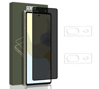 Jewloofa Protector Pantalla para Google Pixel 7, 1 Pieza Privacidad película protectora y 2 Piezas Protector de Lente cámara, 9H Dureza, Anti-Espía Película Protectora para Google Pixel 7