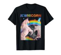 Jewnicorn Fun Jewish Unicorn Theme Ideal Chanukah Hanukkah Camiseta