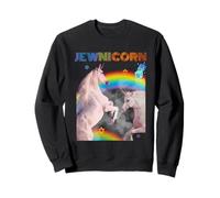 Jewnicorn Fun Jewish Unicorn Theme Ideal Chanukah Hanukkah Sudadera