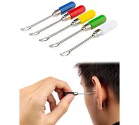 JEXOWIQ 5 Piezas Cucharas Oreja Herramientas De Limpieza, limpia oidos cera adultos,quitar cera oidos,Limpiador De Orejas Para Quitar El Cerumen De Manera Higiénica