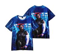 Jey USO - Camiseta de manga corta unisex con estampado 3D para mujer/hombre, camiseta de moda para cosplay, Ja180911a18, L