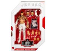 Jey USO - Figura de acción de lucha libre de juguete WWE Ultimate Edition 22