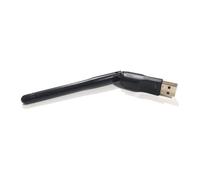 JEYEFFE Adaptador USB WiFi 150Mbps MT7601 con Antena, Decodificador y PC | Antena WiFi USB con chipset Mediatek MT7601 y antena 2 dBi desmontable: para decodificadores Enigma2, IPTV box y PC