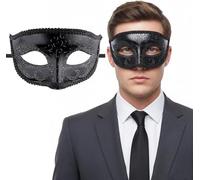 JEYEY Máscara veneciana para hombre, máscara veneciana, máscara de baile de máscaras, máscara de baile de máscaras, máscara veneciana para Halloween, carnaval, cosplay