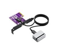 JEYI PCIe 4.0 X2 Adaptador de Base de Extensión Externa Juego de Adaptadores de Expansión de Ranura de Conexión Directa Sin Controladores