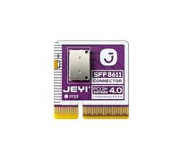 JEYI Tarjeta Adaptadora PCIe 4.0 A OCuLink SFF8612 Interfaz Base para Tarjeta Gráfica Externa / Adaptador de Expansión SSD