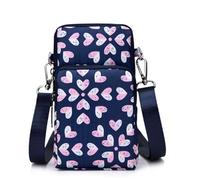 JEYORZY 1 pcs Bandolera Pequeña Mujer de Nailon, Bolso Messenger Mujeres Casual, Bolso de Teléfono Móvil para Mujer, para teléfonos móviles, Bolsa Universal para Smartphone, Guardar Móvil de hasta