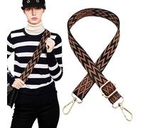 JEYORZY 1 pcs Correa de Hombro Ajustable Colorido, Correas de Repuesto, Correa Bolso Intercambiable para Bolsos Bandolera con Mosquetón, Bolsa Correa Ancha para Bolsos de Mujer, Accesorios Crossbody