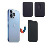 JEYORZY 1 Piezas Tarjeteros Adhesivos, Tarjetero Movil, MagsafeTarjetero magnético, cartera Magsafe de piel, ID Tarjeta Crédito Pocket, Tarjetero Flexible para Llevar tu Documento de Identidad Contigo