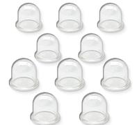 JEYORZY 10 Piezas Cebadores de Carburador, Gasolina Combustible Primer Bombilla,19 mm y 22 mm Carburador Primer Bombillas Cebador de Gasolina, para Cortadora de Césped, Desbrozadora, Recortadora