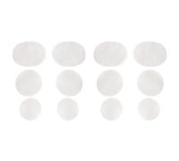 JEYORZY 12 parches de reparación autoadhesivos para zapatos y ropa, protección de talón y reparación de agujeros, parches redondos, pegatinas para reparación de zapatos, zapatillas de deporte y más