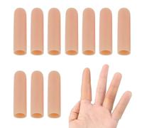 JEYORZY 16pcs Protector de Dedos, Protector dedos mano, Manga de Dedos, Protector de Dedos Gel, Protector para dedos, Funda Finger Protector, Ideal para gatillo de dedo Agrietamiento de dedos Artritis