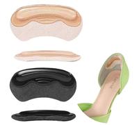 JEYORZY 2 pares Taloneras para zapatos, almohadillas para talones reducir talla zapato, almohadillas taloneras antirozaduras zapatos, protector talon zapato para mujeres y hombres