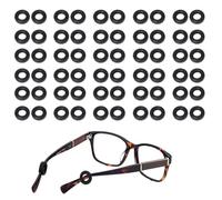 JEYORZY 30 pares de soportes de silicona para gafas antideslizantes, funda para patillas, Gafas de silicona Ganchos para la oreja, almohadillas para orejas, ganchos, para Gafas y Gafas de Sol