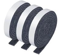 JEYORZY 3Rollos Almohadillas de Fieltro, Fieltro Adhesivo Rollo, Fieltros Adhesivo Muebles (100cmx2cm), Protector para Sillas, Deslizadores de Fieltros para Sillas, Almohadillas de Sintió Autoadhesivo