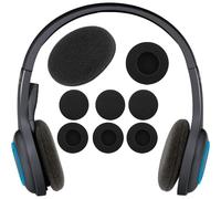 JEYORZY 6 Piezas Almohadillas para Auriculares, Almohadillas de Espuma, Almohadillas de Repuesto Almohadillas de Espuma para los oídos, para Logitech H330 / H340 / H390 / H600 / H609 / H760