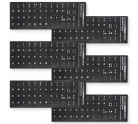 JEYORZY Italiano Pegatinas Teclado, Pegatinas de Teclado de 6 Piezas para la conversión de la distribución del Teclado Italiano, Pegatinas de Teclado, Pegatinas de Teclado, Aprender Italiano