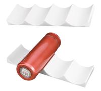 JEYORZY porta Botellas de Nevera, 1 pcs Estante de Vino de Estilo Europeo, Soportes para Botellas de frigorífico, botellero de plástico, Europeo portabotellas de Mesa para Nevera, para Cocina, Nevera