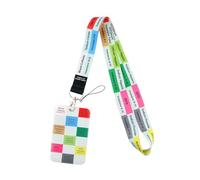 JEYORZY Soportes para Tarjetas de identificación con cordón para el Cuello para Tarjetas de identificación y teléfono móvil,Adecuado para estudiantes, hombres y mujeres(Multicolor)