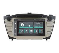 Jf Sound car audio system Autorradio de Ajuste Personalizado Compatible con Hyundai IX35 Android GPS Bluetooth WiFi Dab USB Pantalla táctil Full HD 7"