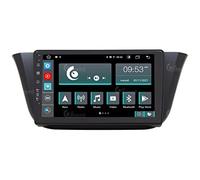 Jf Sound car audio system Autorradio de Ajuste Personalizado para Iveco Daily Android GPS Bluetooth WiFi Dab USB Pantalla táctil Full HD 9" procesador de 8 núcleos y comandos de Voz, Negro