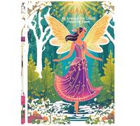 JFairies from Around the World: A Coloring Book of Diverse, Magical Fairies for Kids 4-12: Fun, Easy, and Inspiring Designs for Kids 4-12 to Color and Explore