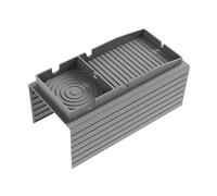 JFBLSD Bandeja para reposabrazos de sofá - Portavasos Silicona antiderrames | para sofá, Escritorio, Coche, Viajes, portátil, Silla, teléfono, Cama, TV, Accesorios(Gray)