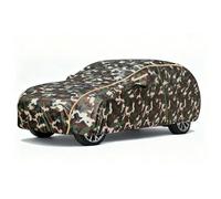 JFBLSD Funda de Garaje para Coche,para Wartburg 353 1969 (4220×1640×1495mm) Impermeable, Resistente al Polvo, Resistente a los arañazos,Cuatro Estaciones, con Cremallera y reflectores