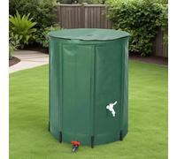 JFBLSD Tanque de recolección Agua Lluvia Depósito Almacenamiento PVC Duradero Recolector ecológico versátil para jardinería sostenible y Uso en Exteriores Solución ecológica la gestión(1000L)