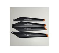 JfdLbv 4 piezas de repuesto de hélice de hoja grande para ventilador de helicóptero S033G S33 RC, accesorio de pieza de rotor