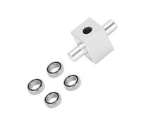 JfdLbv Brazo Giratorio de Engranaje Nasal Apto for avión a reacción V2 F-16C Fighting Falcon RC F16 90mm EDF