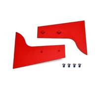 JfdLbv Puerta del Engranaje Principal Apta for avión RC Modelo 90mm Ares 3D EDF Jet(Red)