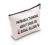 JFEHBFL True Crime Gifts - Bolsa de maquillaje para mujer, regalo para amantes del crimen, bolsa con cremallera, bolsa de cosméticos de viaje, regalos de cumpleaños para mujeres