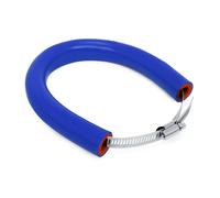 JFG RACING 52 cm/20,47" Protector Tubo Escape Moto,Protección de Escape Ajustable Universal,Protector Termico Tubo Escape para Pit Dirt Bike Motocross Supermoto Enduro Scooter Azul