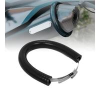 JFG RACING 64 cm/25,2" UniversalProtector Tubo Escape Moto,Protección de Escape Ajustable,Protector Termico Tubo Escape para Pit Dirt Bike Motocross Supermoto Enduro Scooter Negro