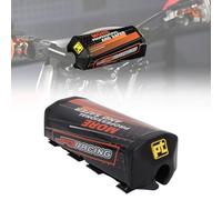 JFG RACING Almohadilla de Manillares,Manillar Protector Redondo Barra Transversal Barra Manillar Moto para Motocross Dirt Bike ATV Quad-Negro