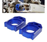 JFG RACING Bloques Trasero Moto Ajustador de Cadena CNC Aluminio para YZ125 YZ250 YZ250F YZ450F YZ125X YZ250X YZ450FX YZ250FX WR250F WR450F WR250R WR250X