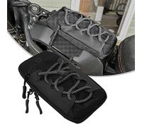 JFG RACING Bolsa Herramientas Moto,Impermeable Resistente Desgaste Diseño Reflectante Bolsa Teléfono,Bolsa Marco Batería para Surron/Talaria Sting/X160 X260/E Ride Pro S SS SR-Negro