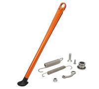 JFG RACING Caballete Lateral Moto,Soporte Rueda Trasera Moto Soporte Caballete Lateral per XC XCW XCF EXC EXCF 150 200 250 300 350 400 450 500 505 530 Arancione