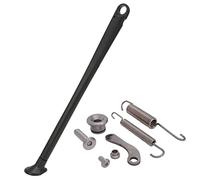 JFG RACING Caballete Lateral Moto,Soporte Rueda Trasera Moto Soporte Caballete Lateral per XCF EXC EXC-F XC XC-W XC-F XCF-W FE FX TE-Nero