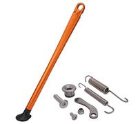 JFG RACING Caballete Lateral Moto,Soporte Rueda Trasera Moto Soporte Caballete Lateral per XCF EXC EXC-F XC XC-W XC-F XCF-W FE FX TE-Arancione