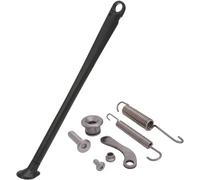 JFG RACING Caballete Lateral Moto,Soporte Rueda Trasera Moto Soporte Caballete Lateral per XCF EXC EXC-F XC XC-W XC-F XCF-W FE FX TE-Nero