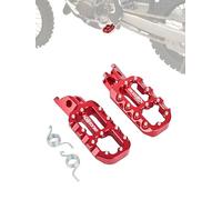 JFG RACING Estriberas de pie para moto de cross, aluminio forjado 6063 CNC, estriberas para CR125 CR250 02-11/CRF150R 07-24/CRF250R 04-24/CRF300L 21-24/CRF450R 02-24/CRF250X CRF450R 0X CRF2 50RX