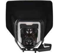 JFG RACING Faro Moto,Luz Delantera Moto para FE250 FE350 FE450 FE501 FE501S TE250i TE300i 2017-2022 Pit Dirt Bike Enduro Motocross Supermoto-Negro