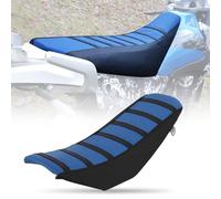 JFG RACING Funda Asiento Moto,Azul Funda Asiento Goma Universal Protector Asiento Moto para Dirt Bike Pit Bike Enduro Motocross