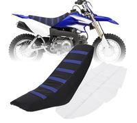 JFG RACING Funda Asiento Moto Universal de Goma Suave para SX SXF EXC EXCF XC CR CRF WR WRF RMZ YZF KLX Dirt Pit Bike Motorcross Enduro-Azul