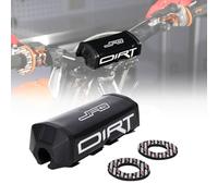 JFG RACING Kit Almohadilla Manillar Moto,Protector Manillar Moto Espuma Protector Manillar para Beta RR 50 SX EXC YZ YZF CR CRF Motocross Dirt Bike Pit Bike ATV Quad-Negro
