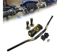 JFG RACING Manillar Moto 28mm,800mm Manillar Mango Mano Grasa Barra Almohadillas Montaje Abrazadera para KX KXF YZ YZF CR CRF la mayoría Suciedad con 1 1/8 Pulgadas Abrazaderas