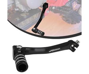JFG RACING Palanca Cambios Moto,Palanca de Cambios Plegable Hecha de Aluminio CNC para 50cc-125cc Dirt Pit Bike XR50 CRF50 XR70 CRF70 XR110 CRF110-Negro
